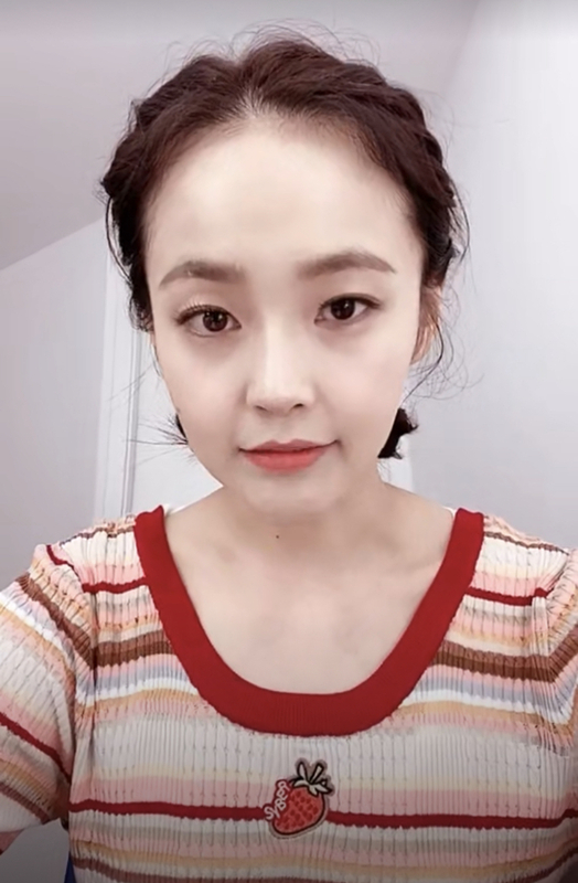 田园风编发被粉丝种草 张佳宁变身美白小天才为粉丝狂支招