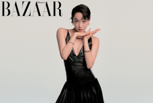 宋茜复古造型杂志大片 带你一秒回到80年代