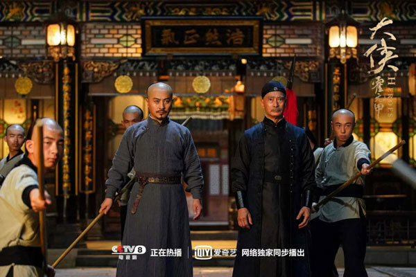 《霍元甲》经典再现 隋名旸赵文卓演“霍家兄弟”弘扬中华武术